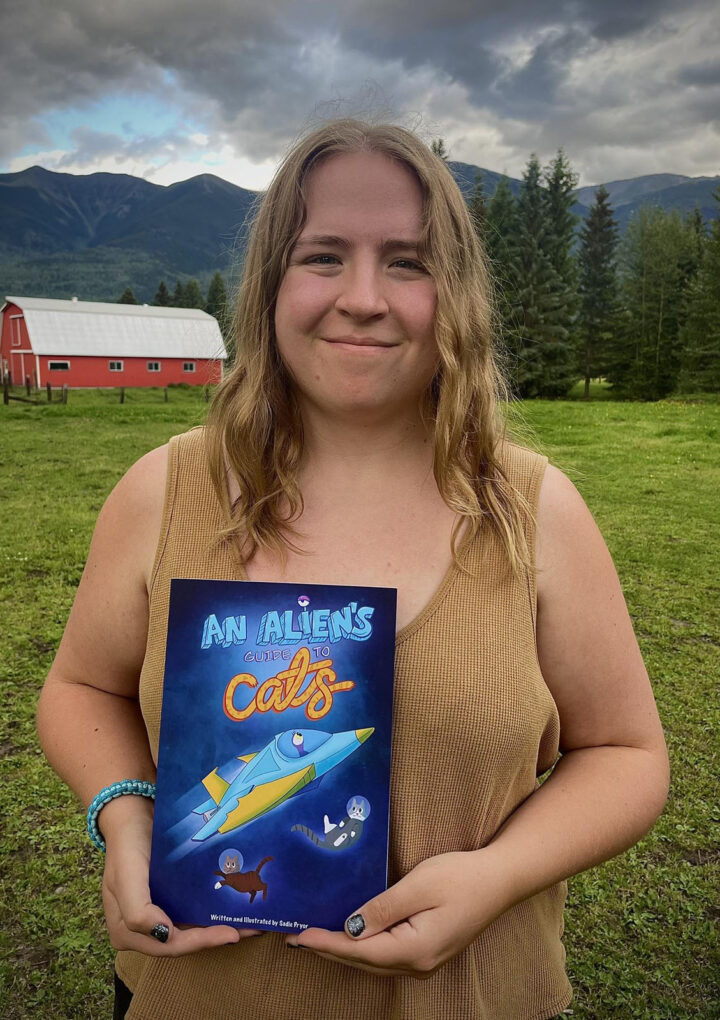 Young writer publishes first book